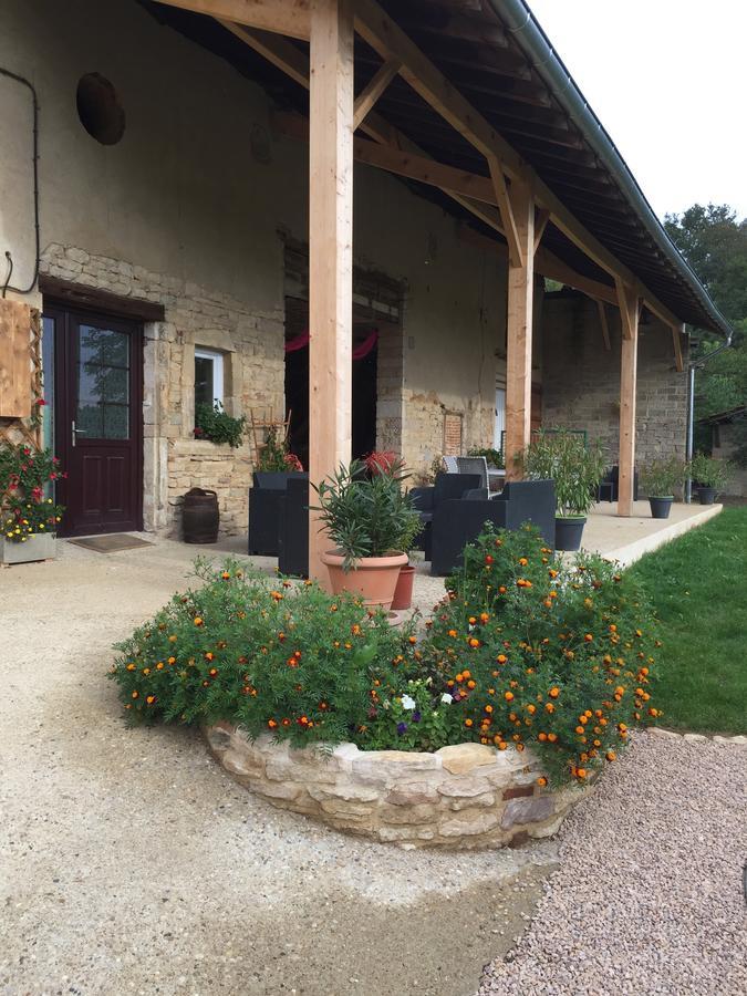 La Ferme Du Bonheur Bed & Breakfast Arbigny Exterior foto